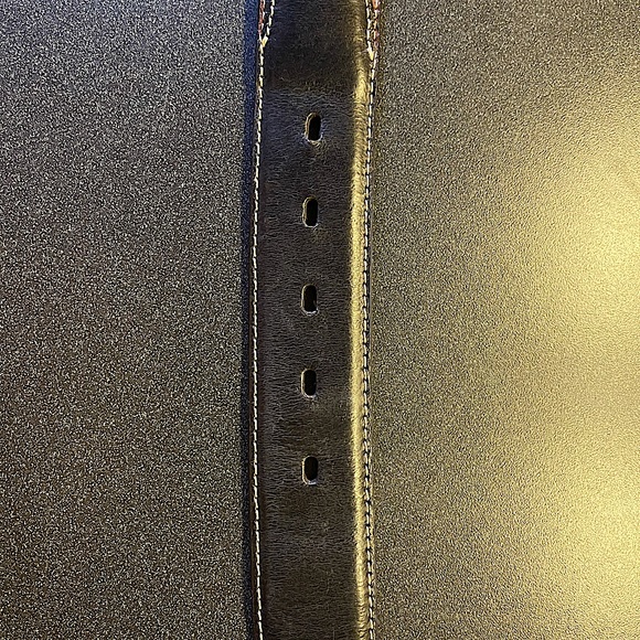 Larry Mahan size 32, Leather Western Belt - Picture 6 of 6